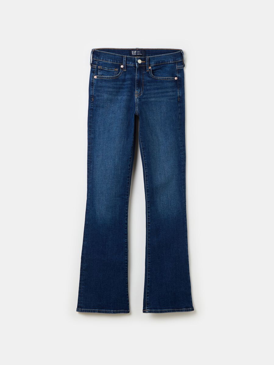 Jeans bootcut flare fit a vita alta Donna_4