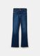 Jeans bootcut flare fit a vita alta_4