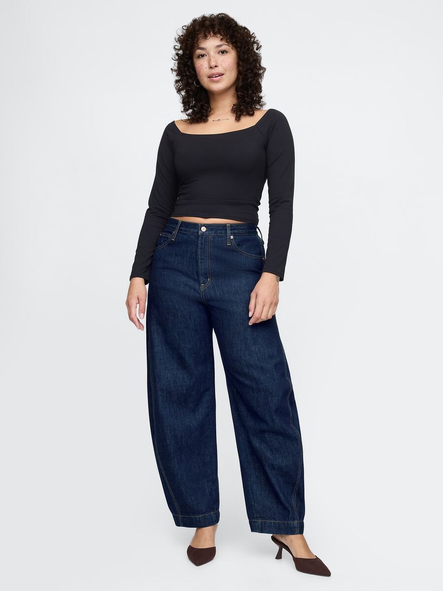Pantaloni in cotone Donna_4