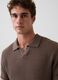 Polo a maniche corte in puro cotone_2