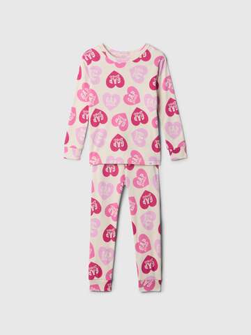 Pigiama lungo stampa cuori Gap x Barbie™_0