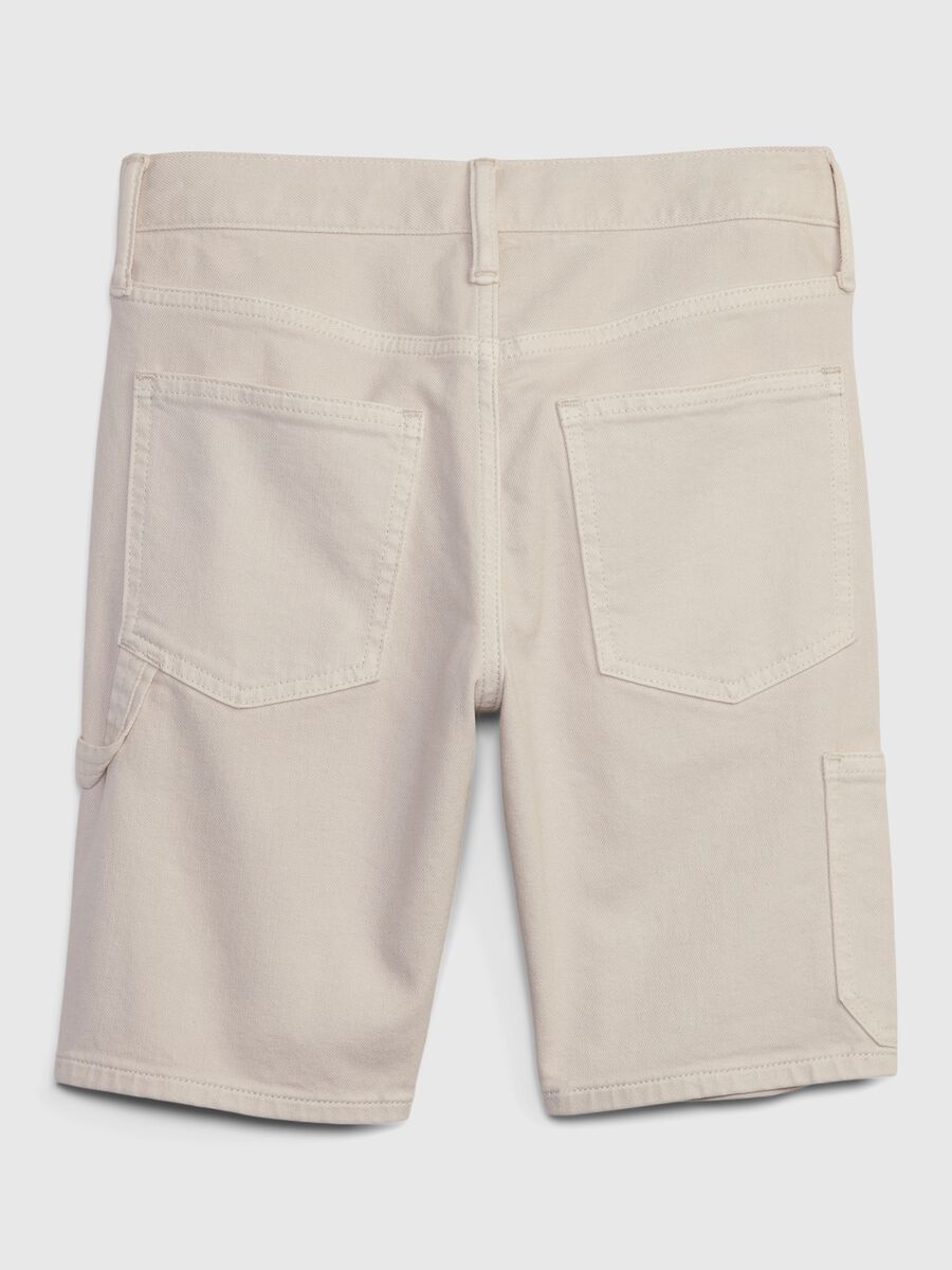 Carpenter Bermuda shorts in twill Boy_1