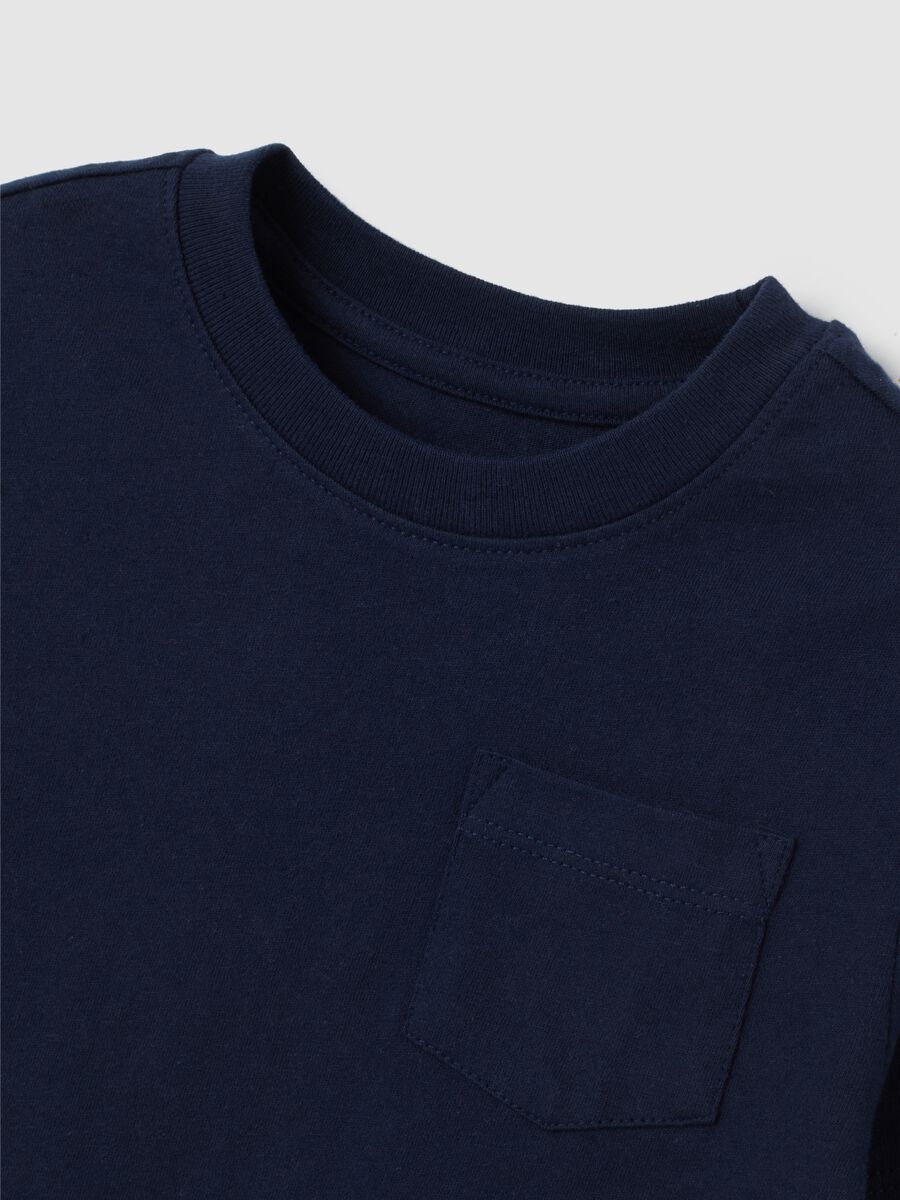 Cotton T-shirt with pocket Baby Boy_2