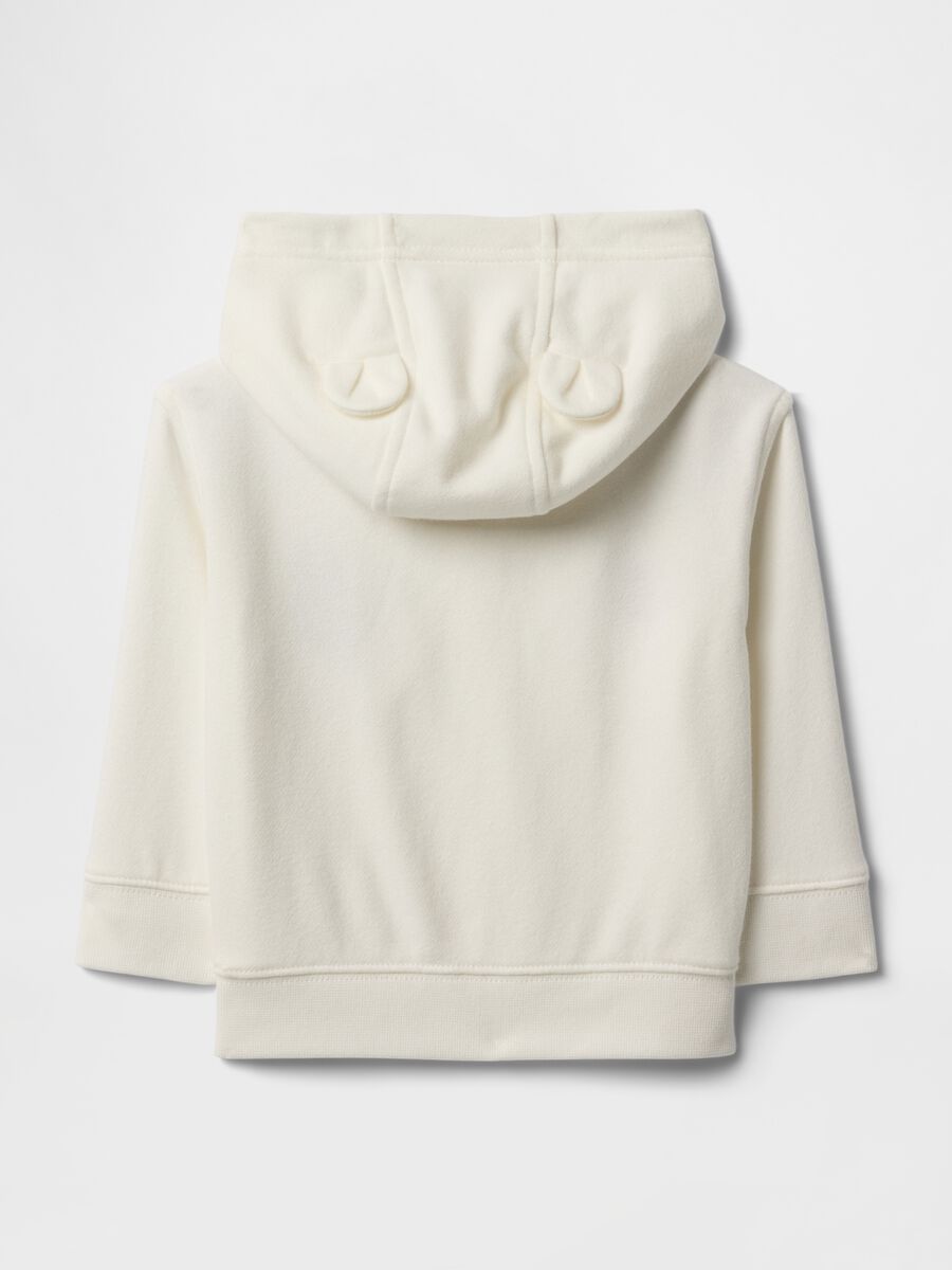 Felpa con cappuccio GAP Kids in misto cotone Neonato_1