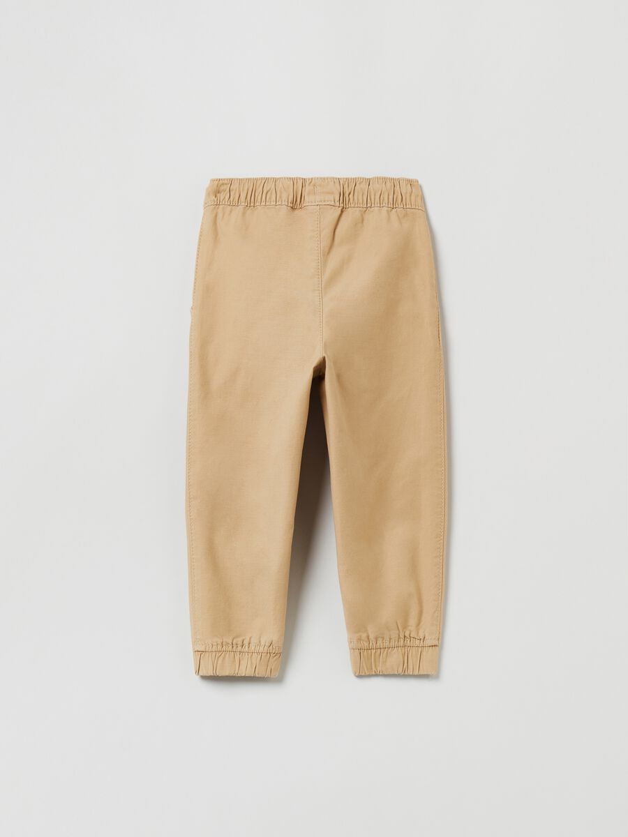 Pantaloni pull on con coulisse Bimbo_1