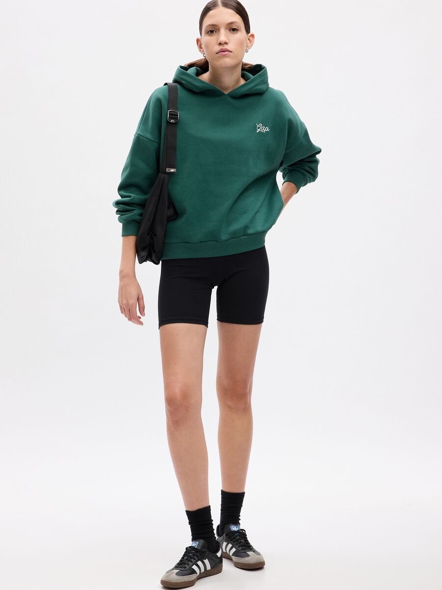 Oversize hoodie with logo Woman_0