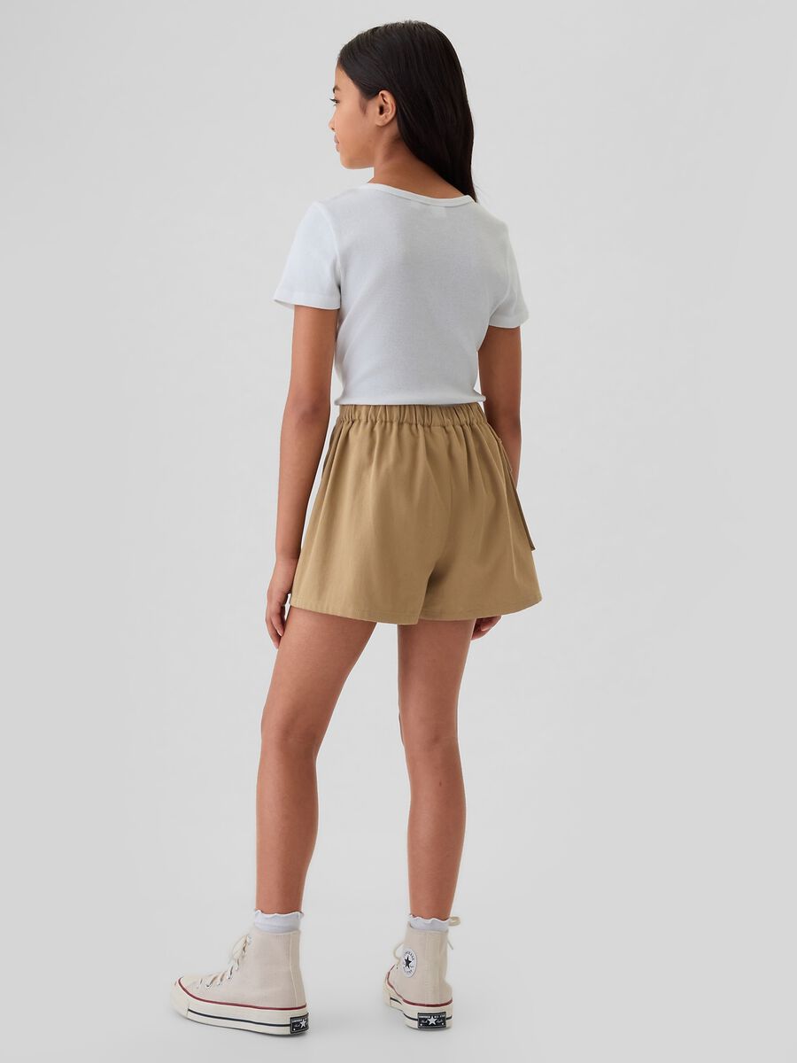 Skort utility con tasca Bambina_3