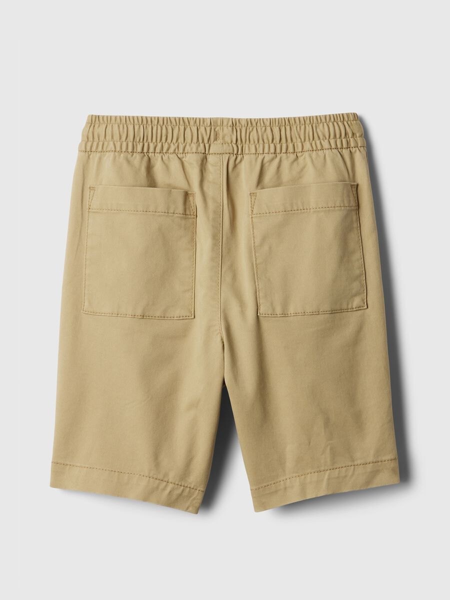 Bermuda in twill con coulisse Bambino_4
