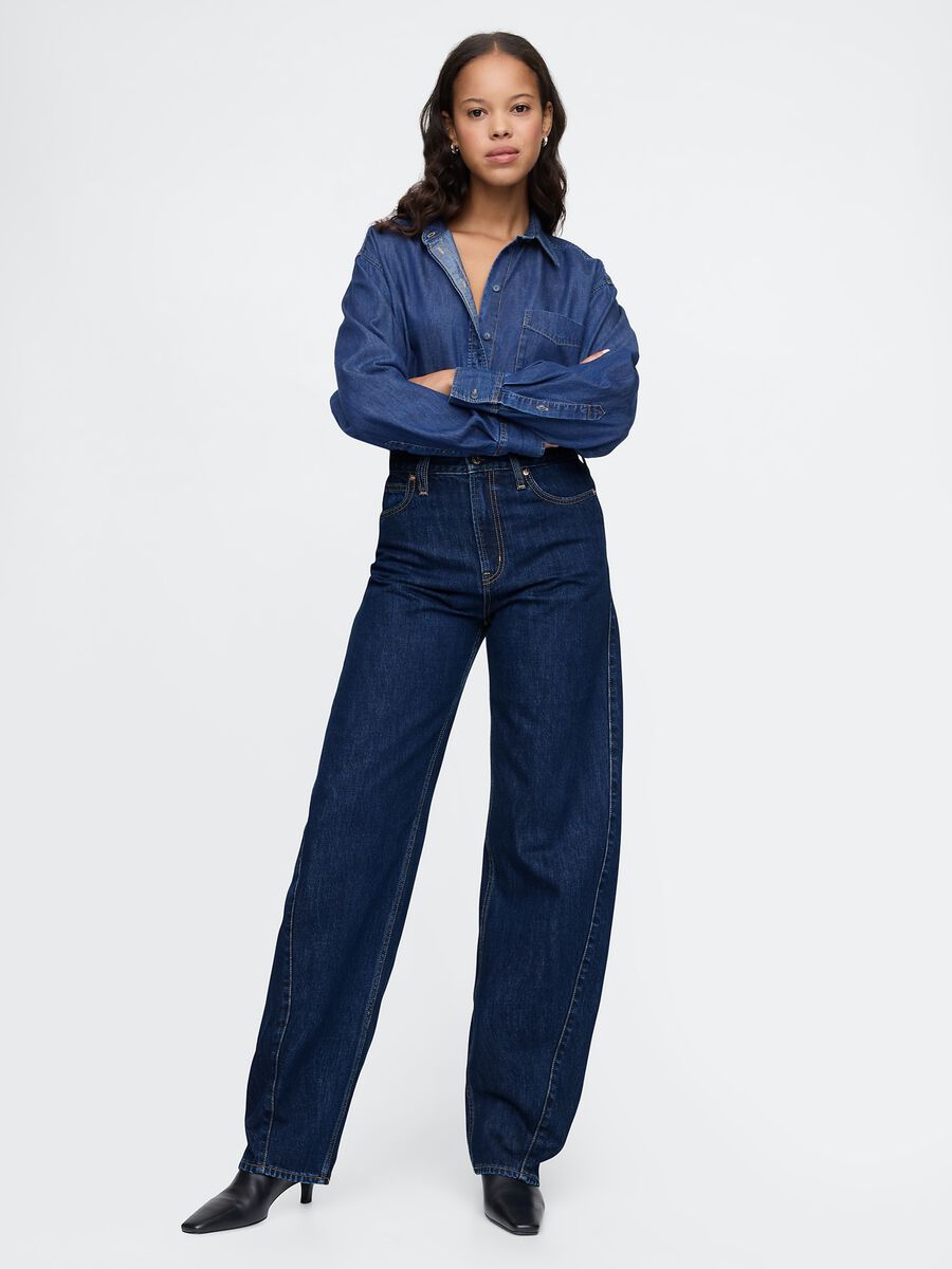 Pantaloni in cotone Donna_0