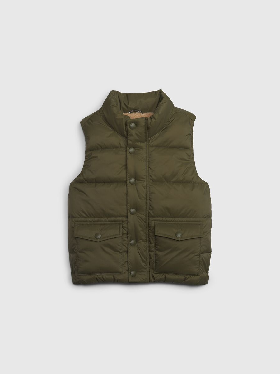 Gilet con interno in sherpa Bimbo_0