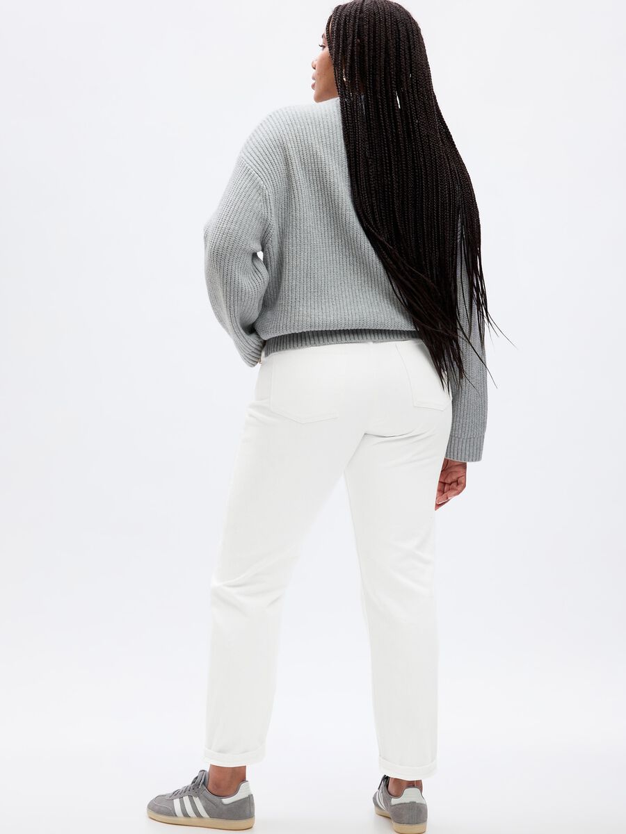 Jeans girlfriend fit a vita media Donna_1