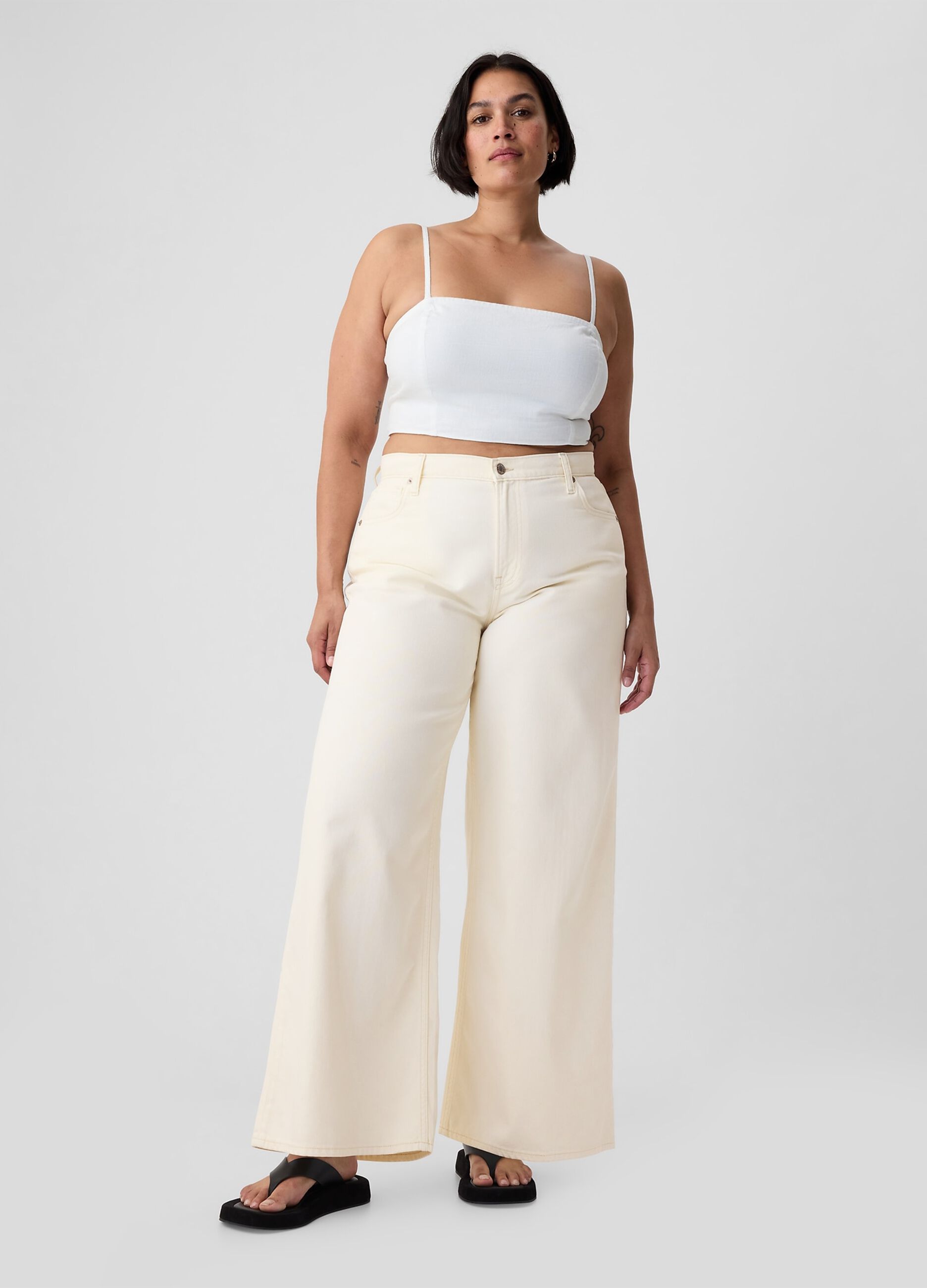 Lyocell and Cotton Trousers