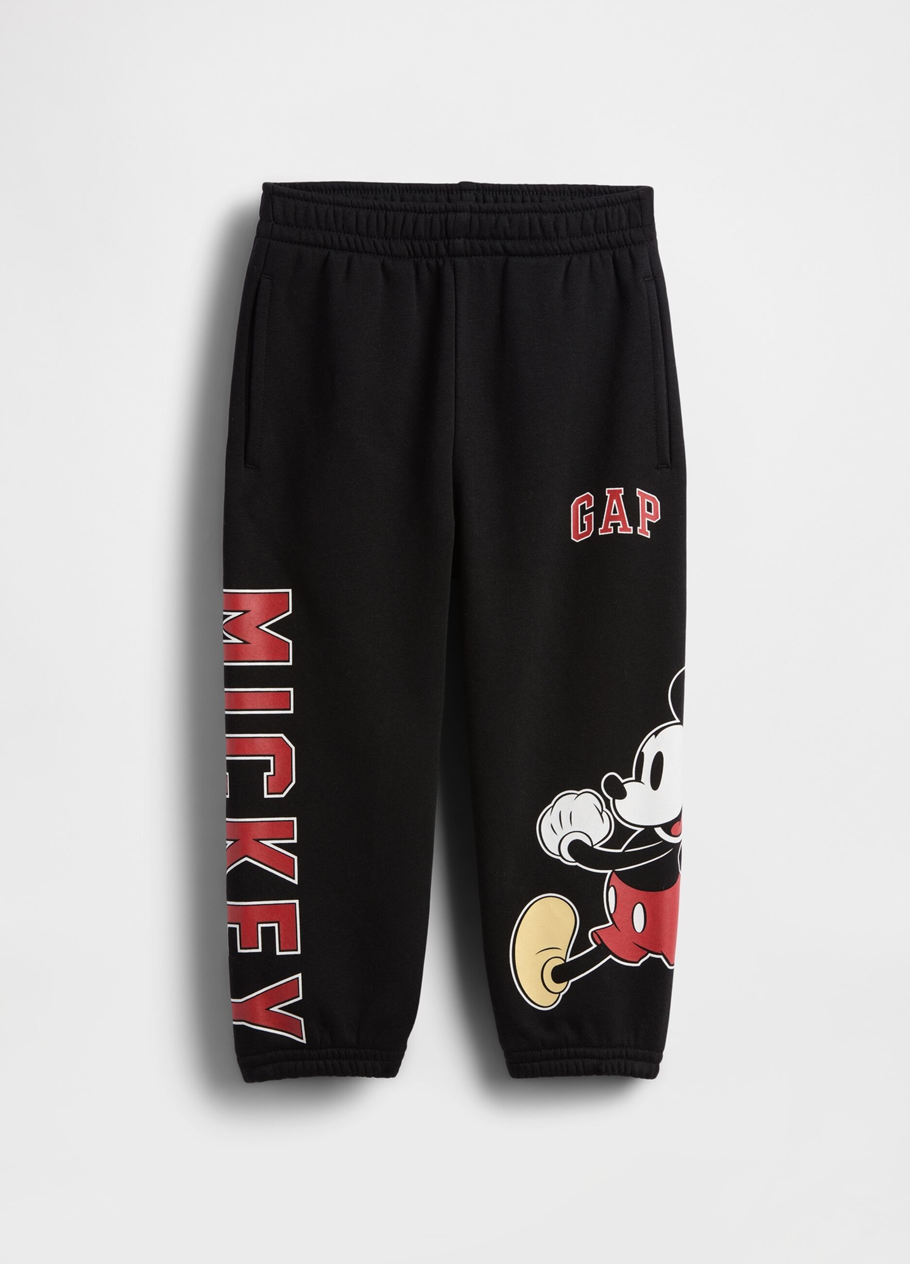 Pantaloni neri per bambino in cotone