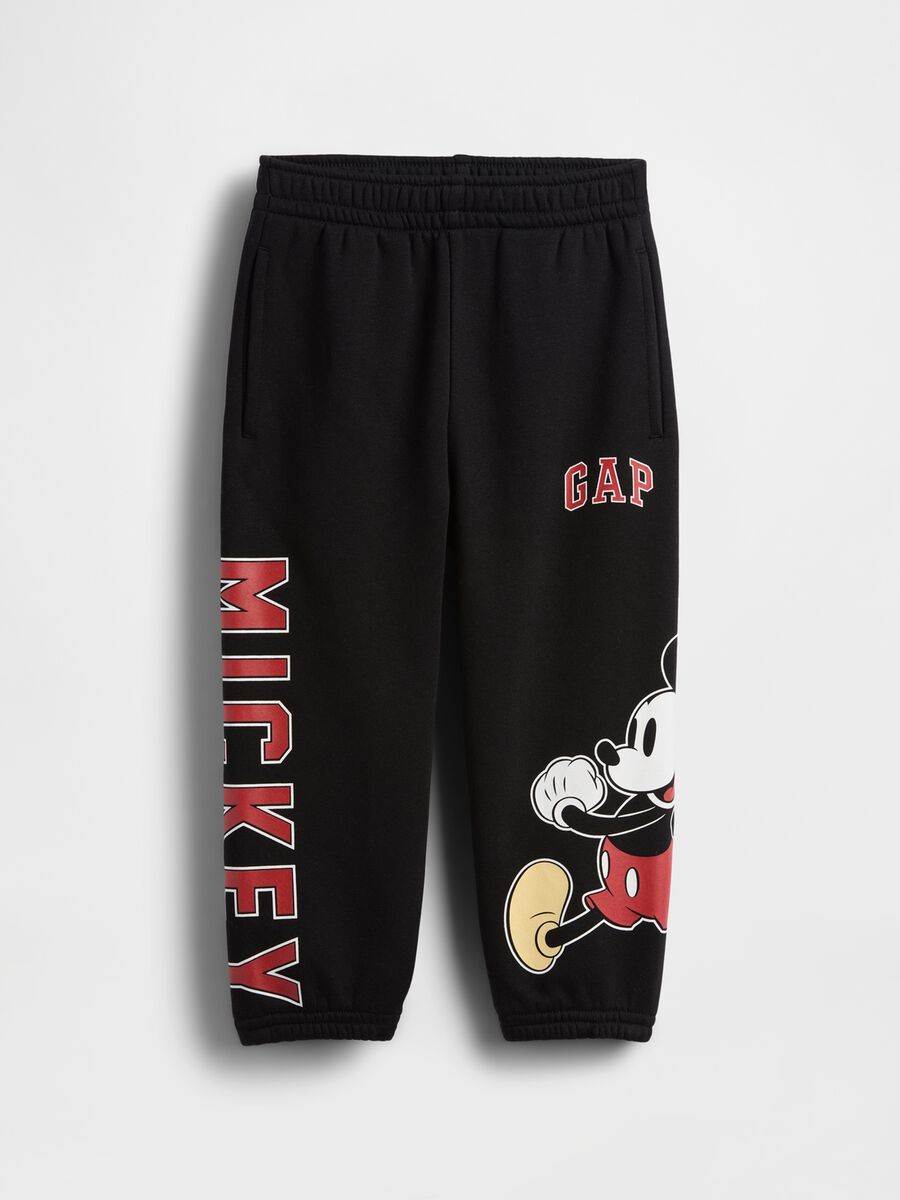 Pantaloni neri per bambino in cotone Bimbo_0