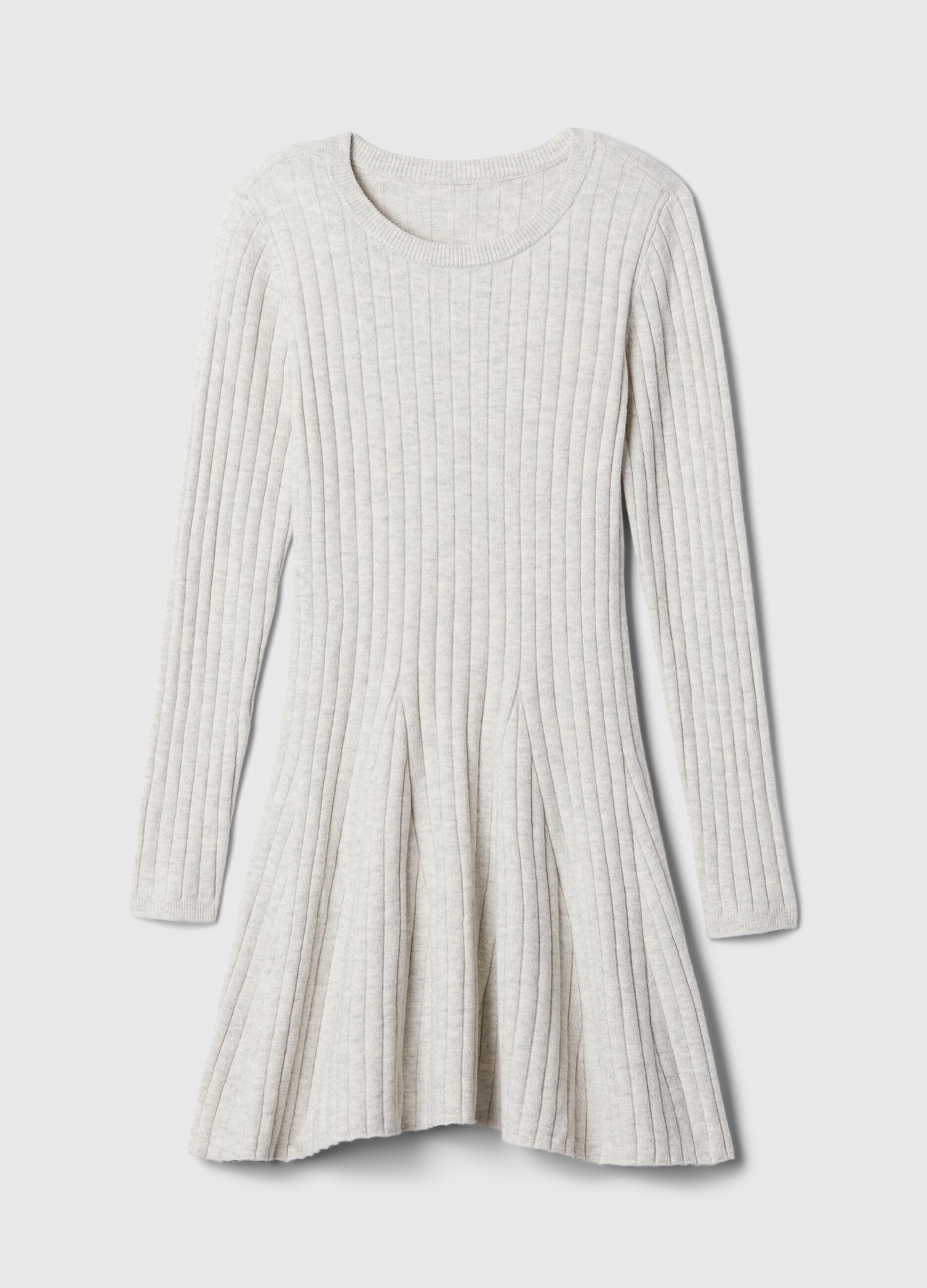 Flat rib knit dress_2