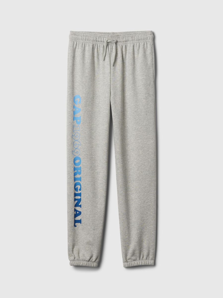 Joggers with drawstring and logo print Boy_3