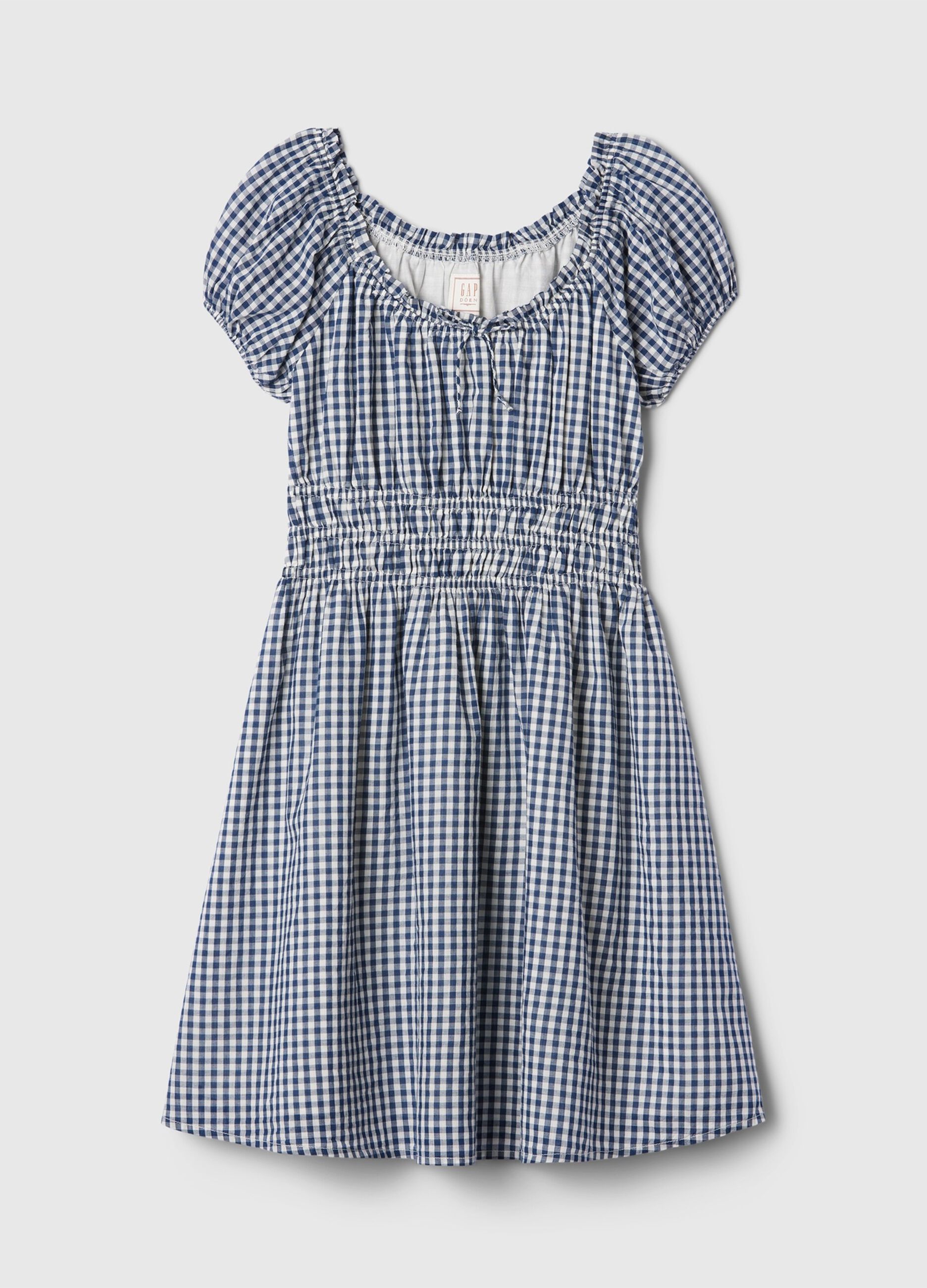GAP x DÔEN Abito in cotone vichy_3