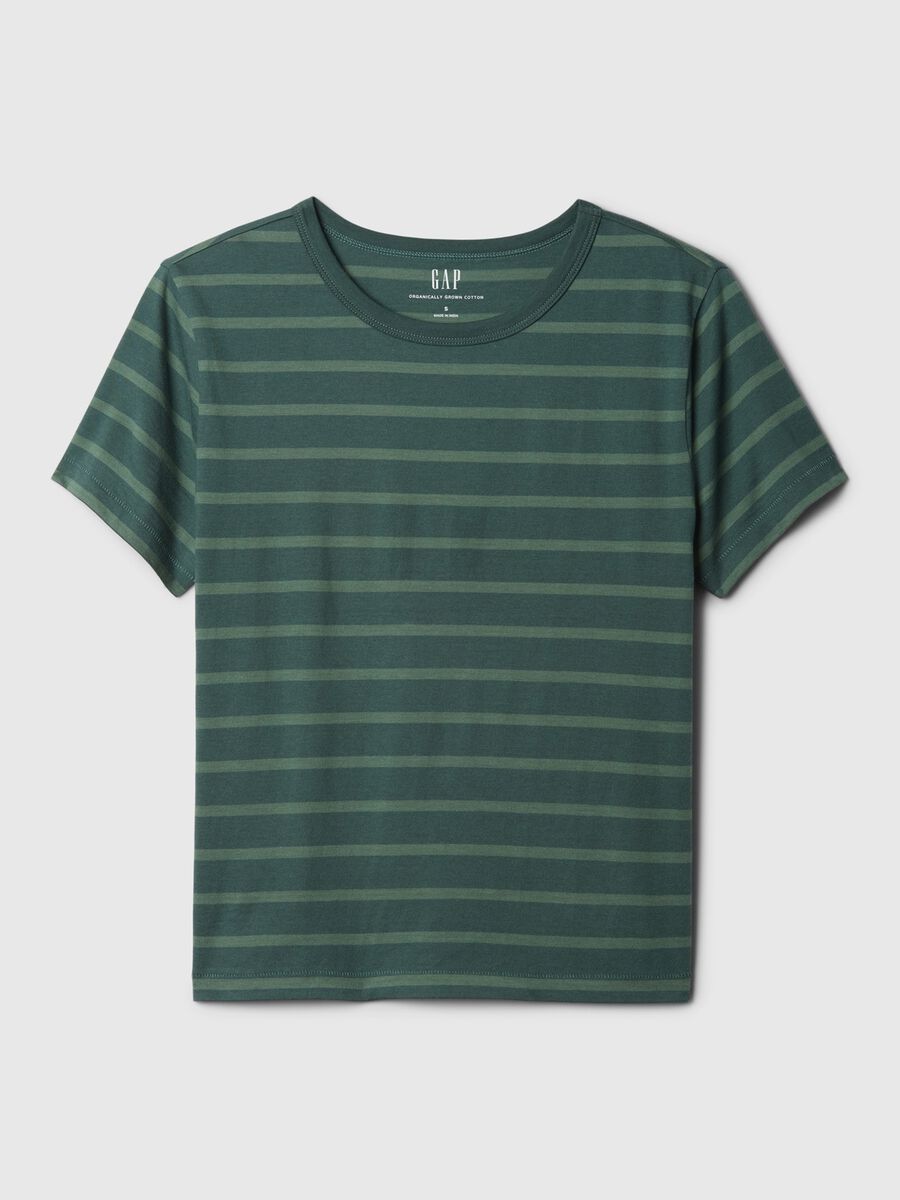 Organic cotton T-shirt with round neck Woman_3