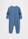 Blue baby romper with GAP logo_1