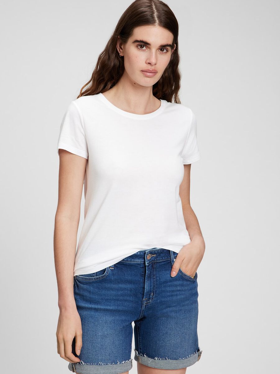 Bipack t-shirt in cotone e modal Donna_1