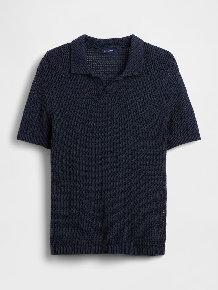 Polo in puro cotone a maniche corte Uomo_2