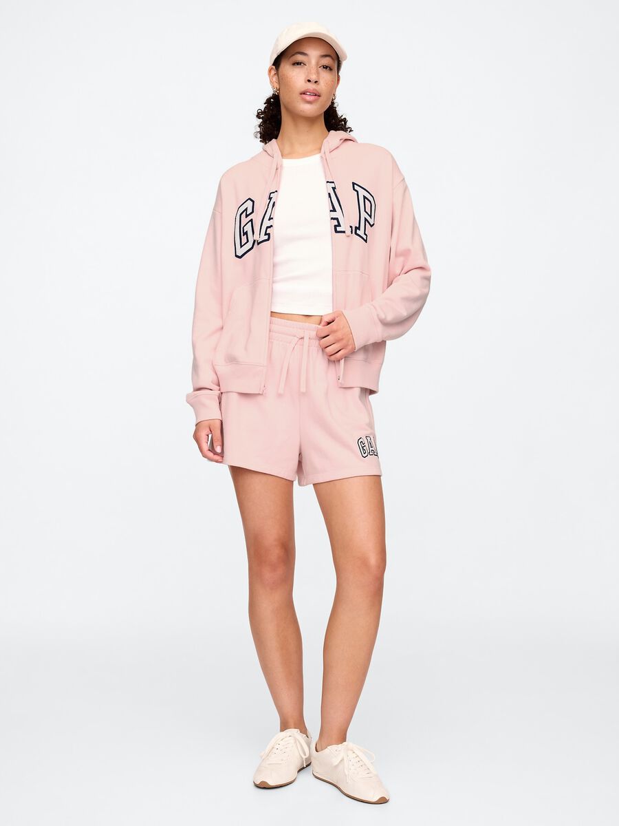 Hooded Full-Zip Sweatshirt Woman_2
