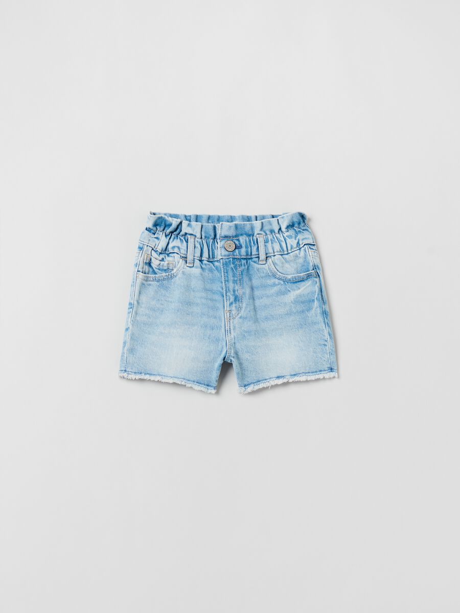 Mum-fit shorts with pockets Newborn Boy_0