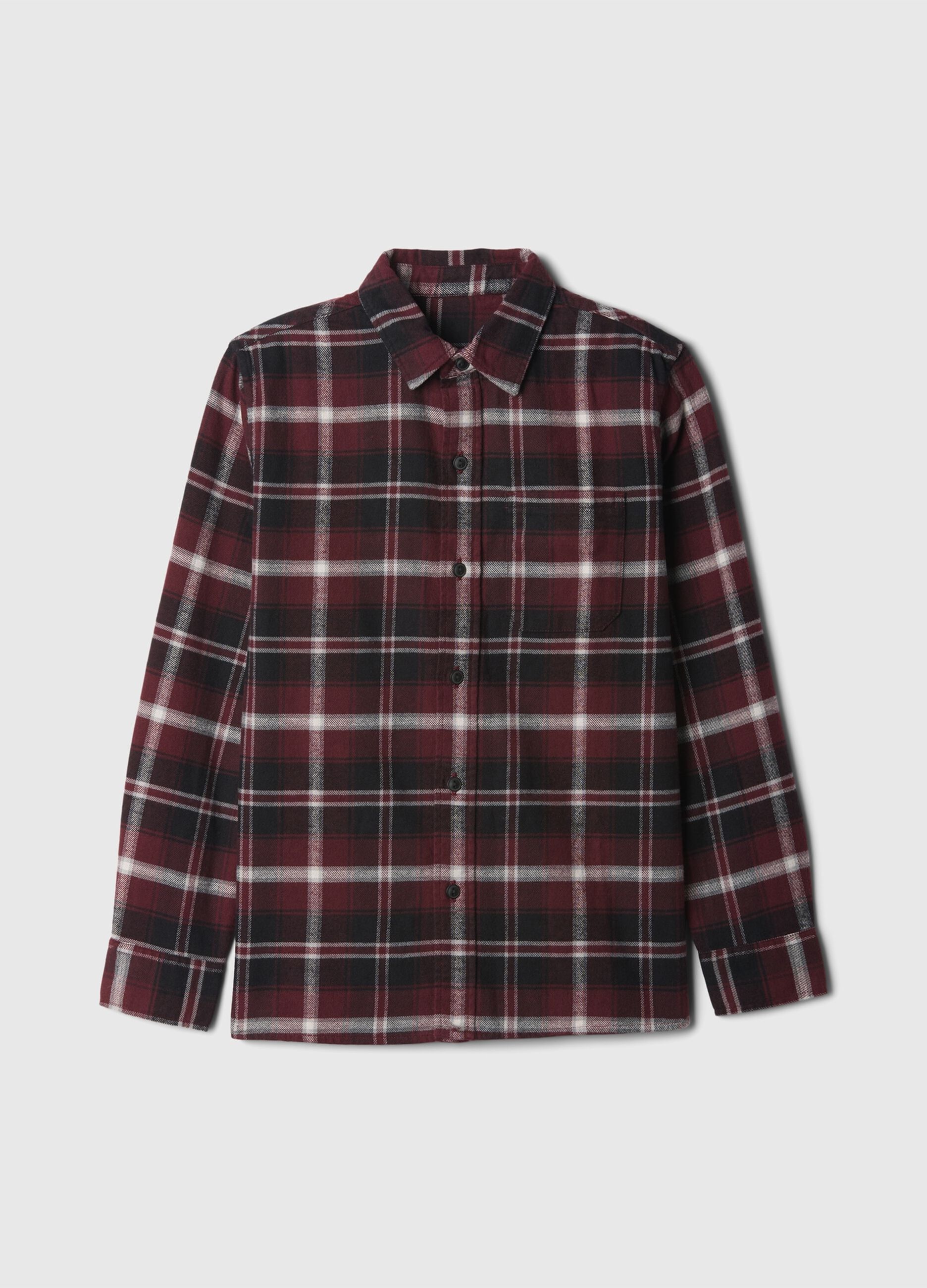 Camicia in flanella con fantasia check_3