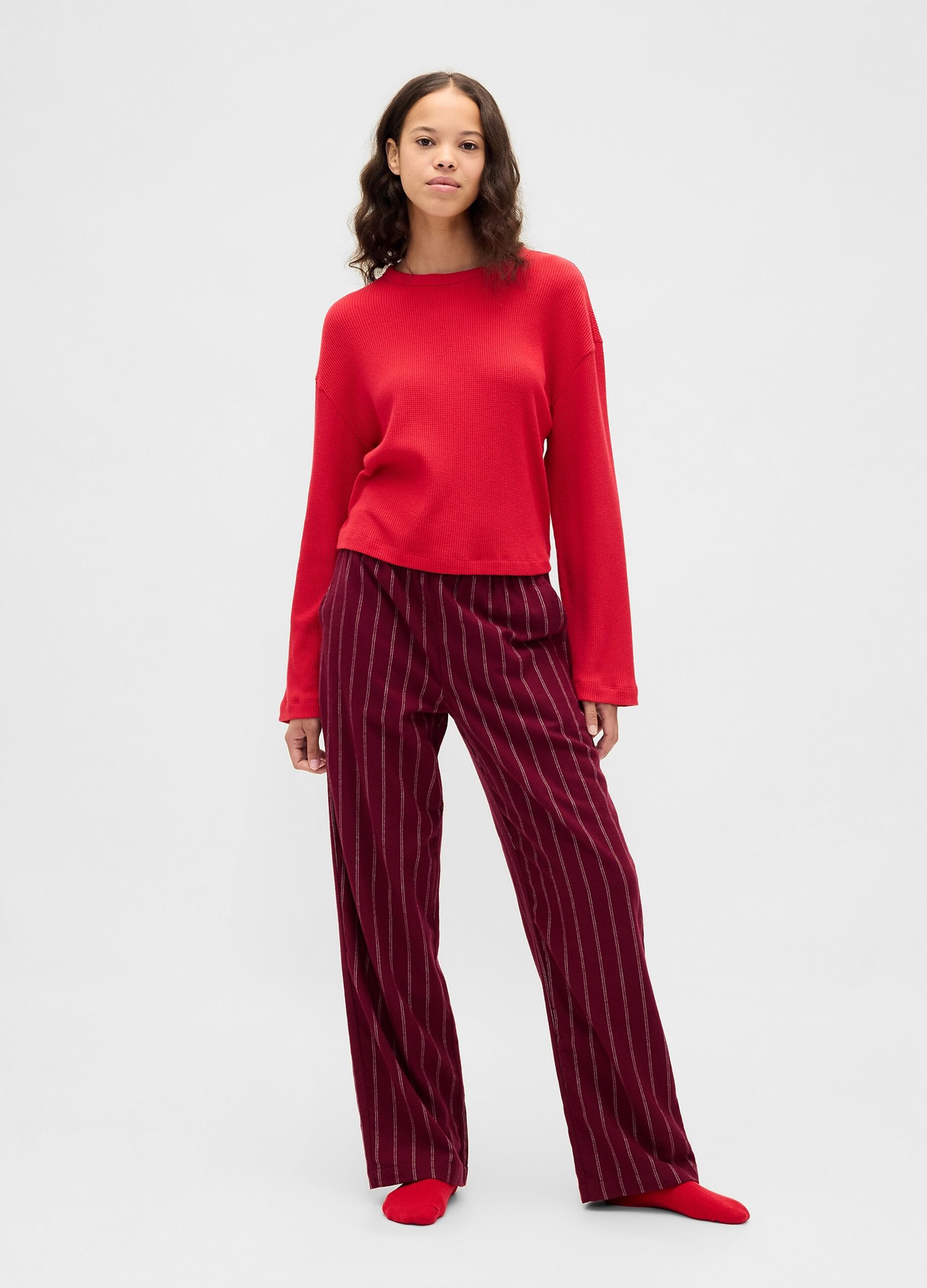 Red Cotton Pyjamas