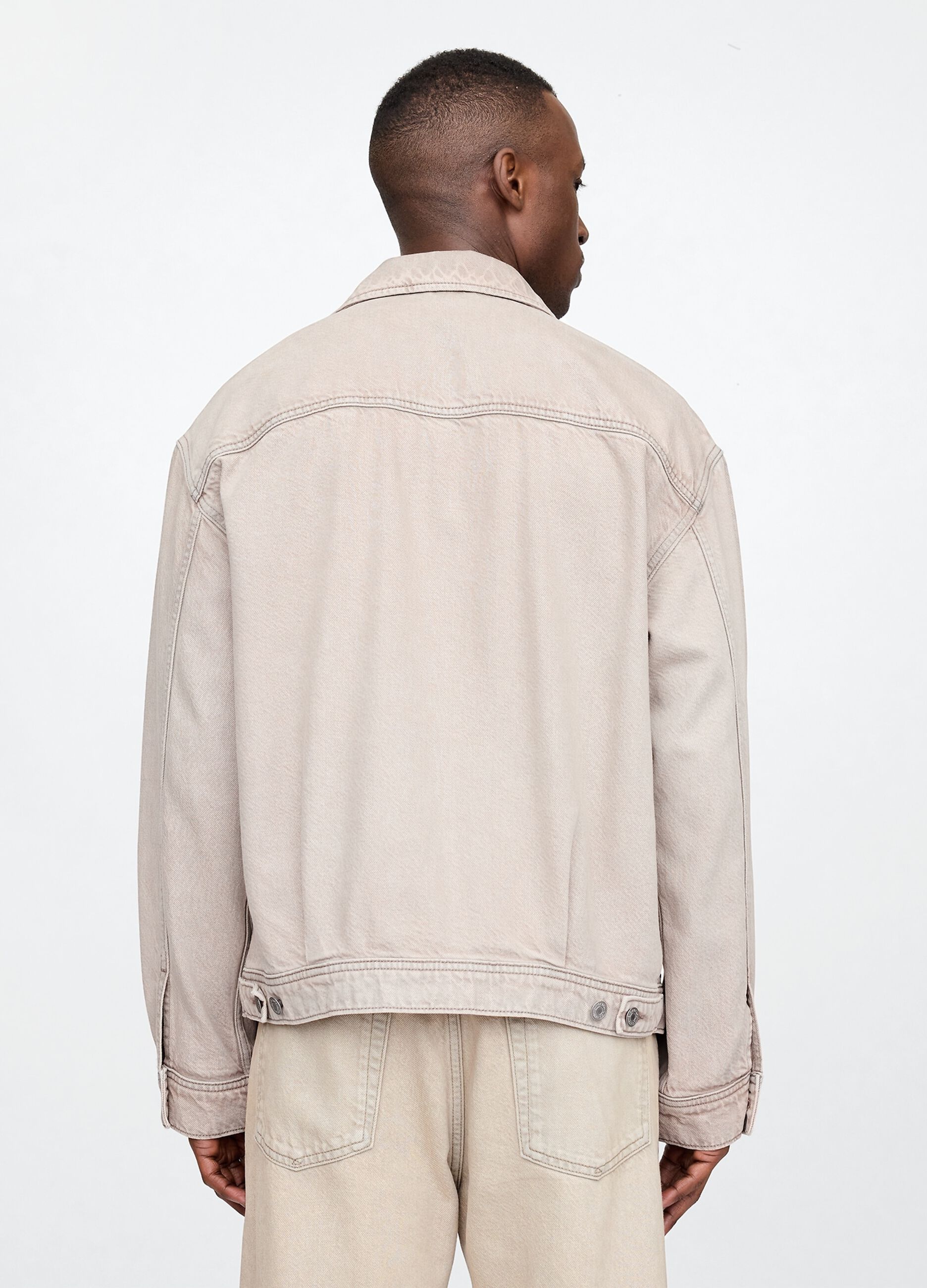 Giacca denim beige Gap_4