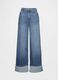 Wide Leg Cotton and Lyocell Blend Jeans by Gap_4