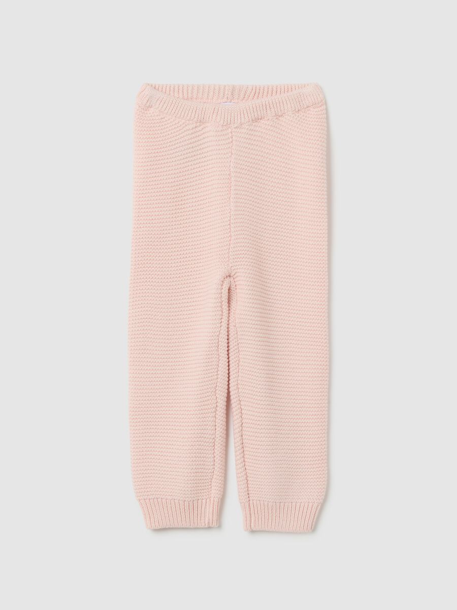 Knit trousers Newborn Boy_0