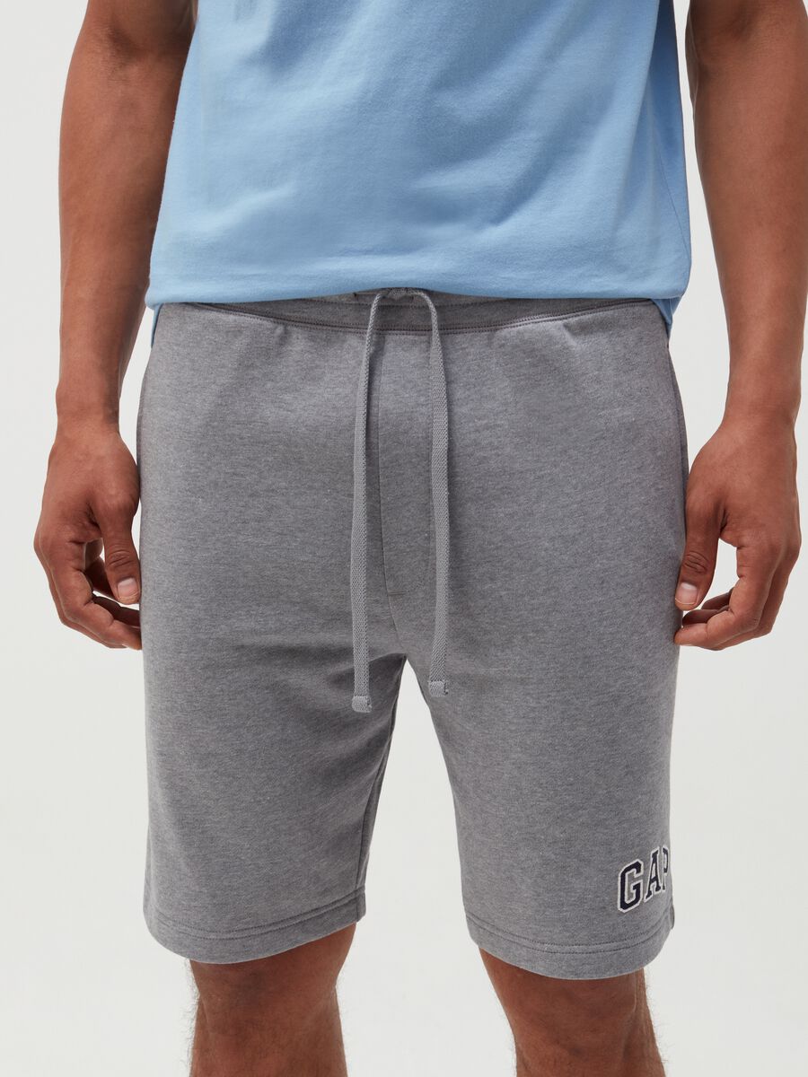 Two-pack plush Bermuda shorts Man_2