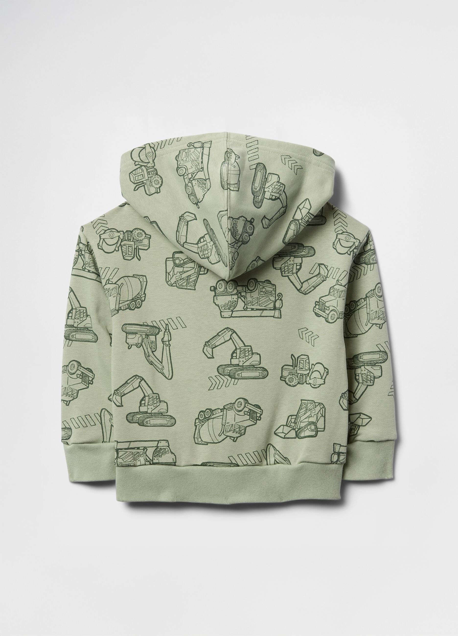Felpa con cappuccio e zip intera GAP Kids_1