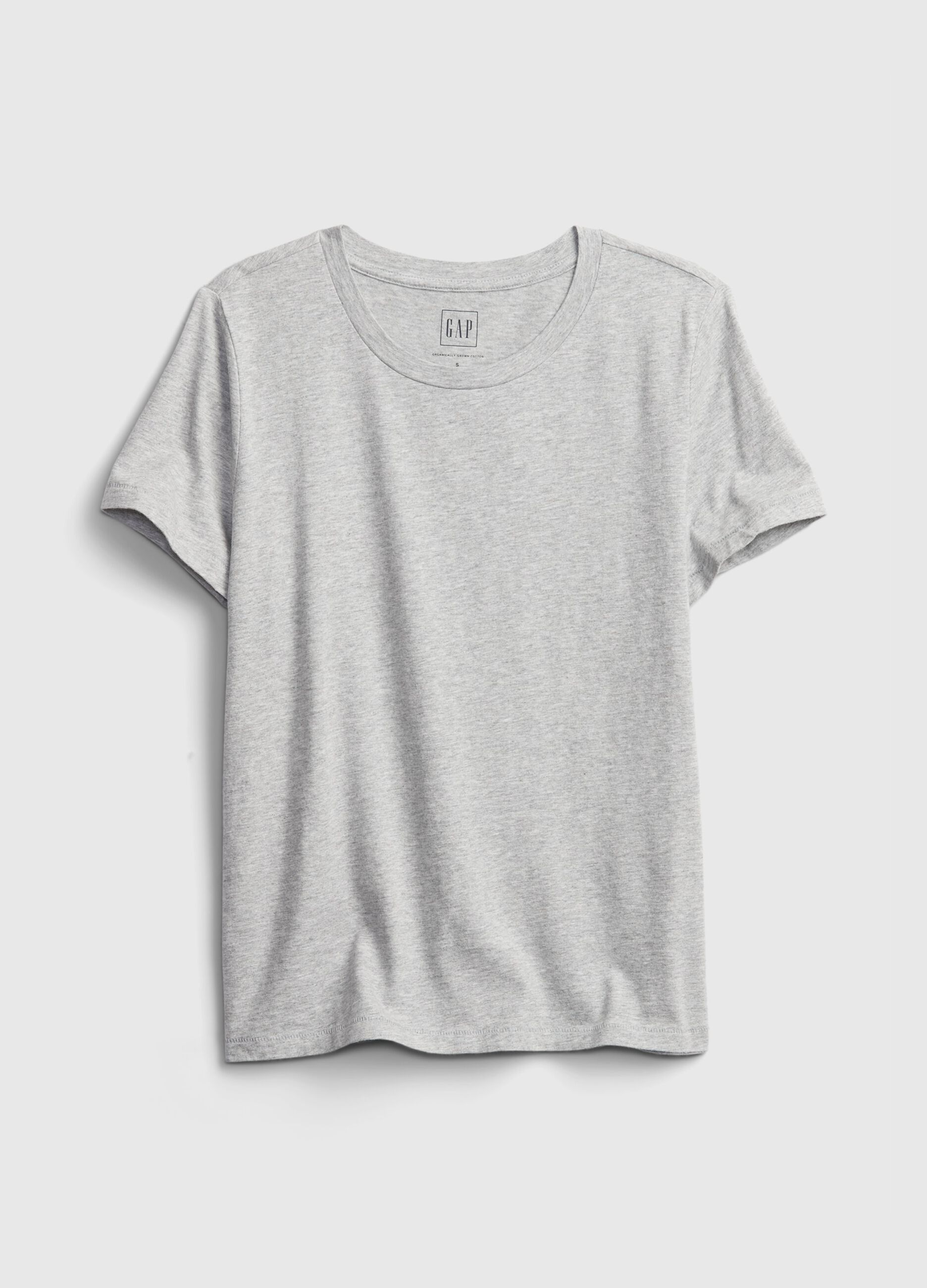 Cotton T-shirt with round neck_4