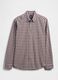 Camicia rosa a quadri elasticizzata_4