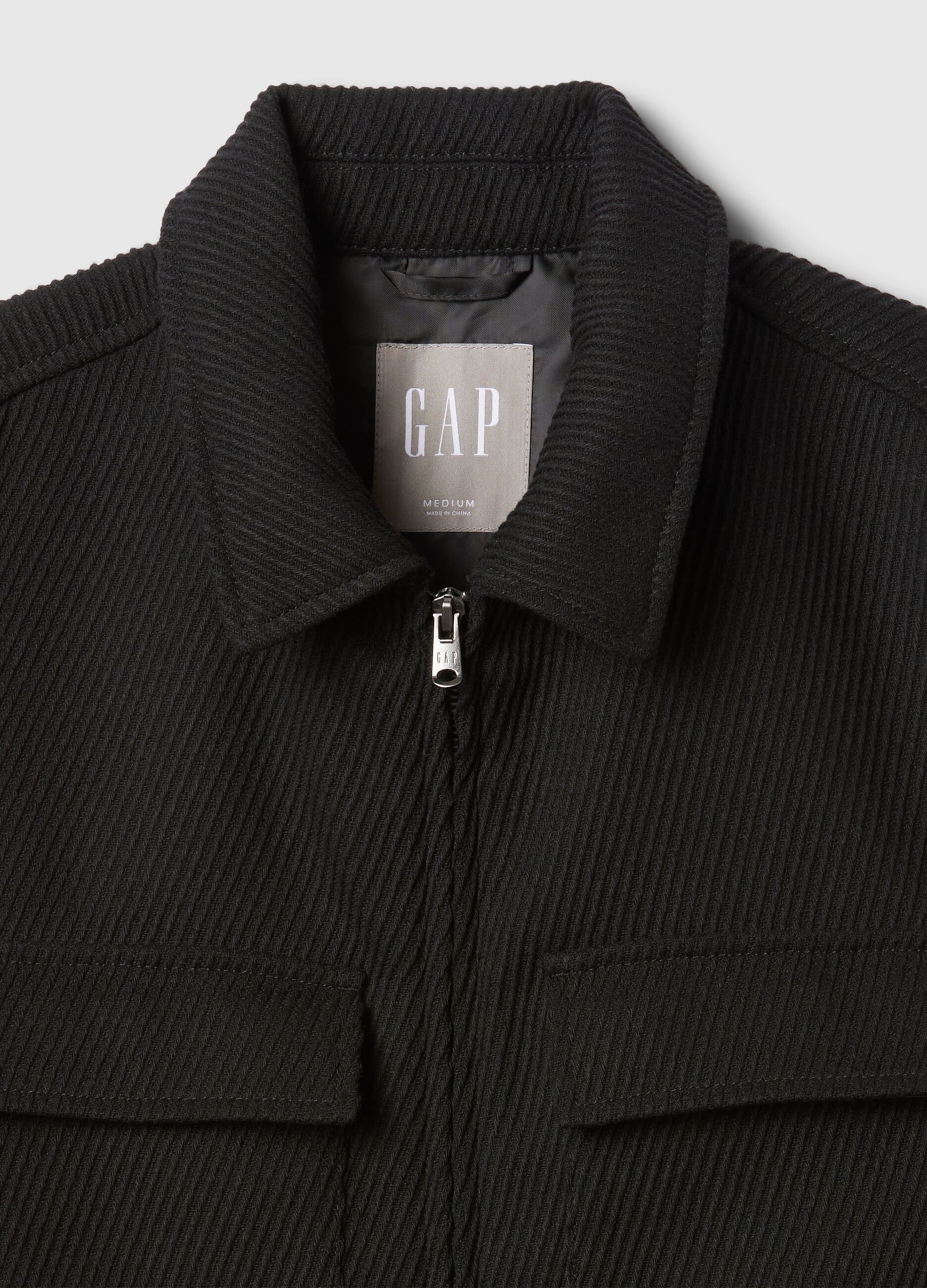 Giacca in twill di lana_4