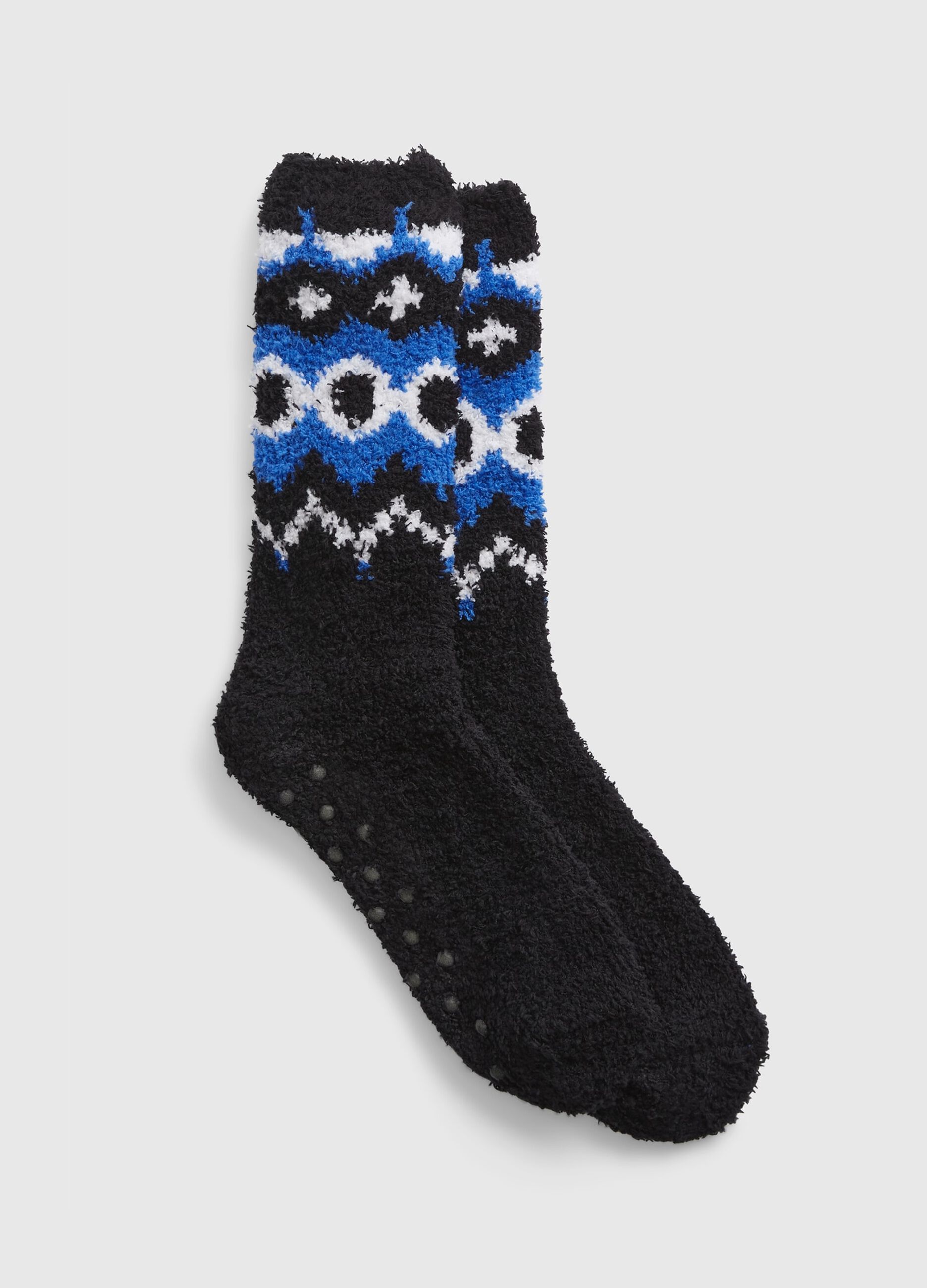 Slipper socks with Norwegian design